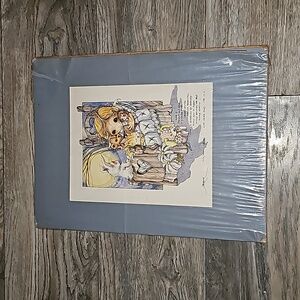 Jody Bergsma poem print Love Never Ends 💖 🌙 b33